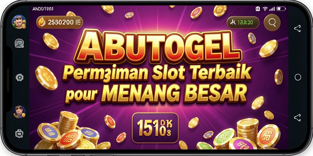 Tampilan gameplay ABUTOGEL yang seru dan menarik.
