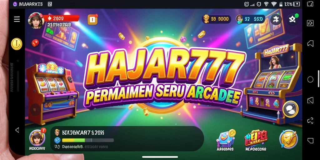 Tampilan gameplay seru dan mengasyikkan dalam HAJAR777.