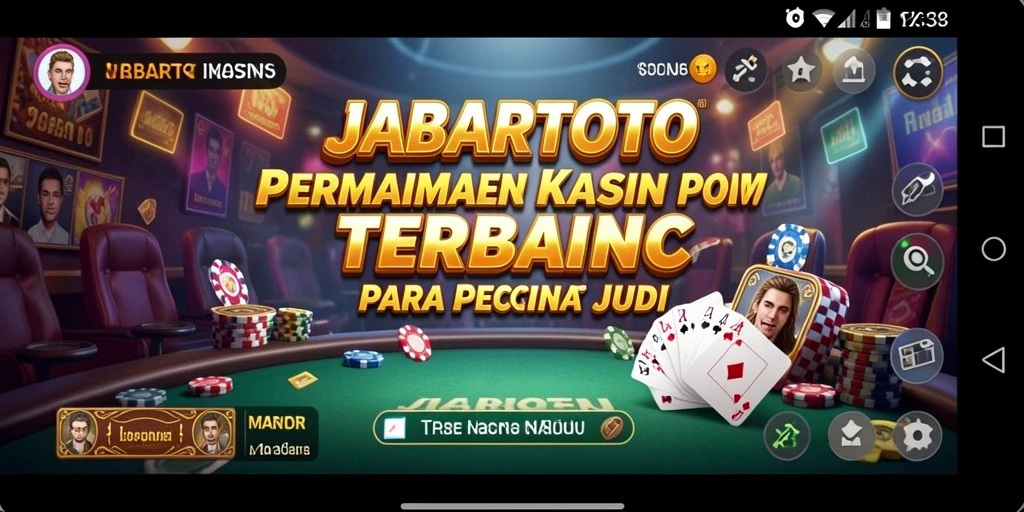 Tampilan gameplay seru JABARTOTO yang memukau.