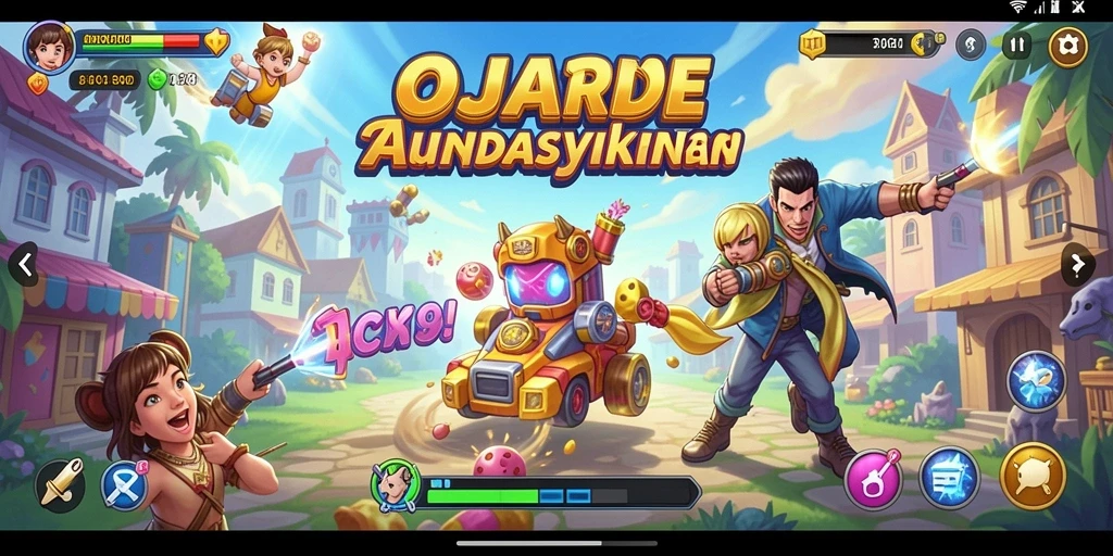 Tampilan gameplay OJA89 yang seru dan penuh tantangan.