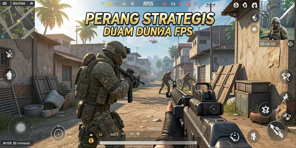 Gameplay seru RK55 dengan aksi tembak-menembak yang mendebarkan.