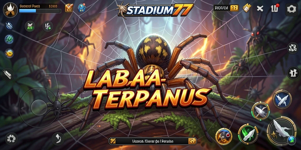 Tampilan gameplay <strong>STADIUM77</strong> yang intens dalam pertempuran Battle Royale.