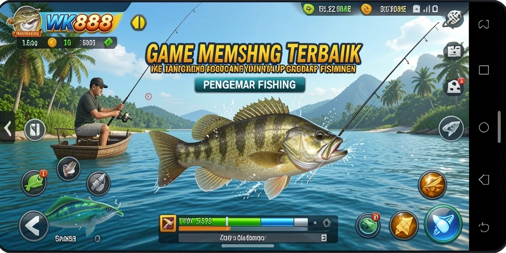 Tangkapan besar di WK888 dengan grafis memukau dan gameplay seru.